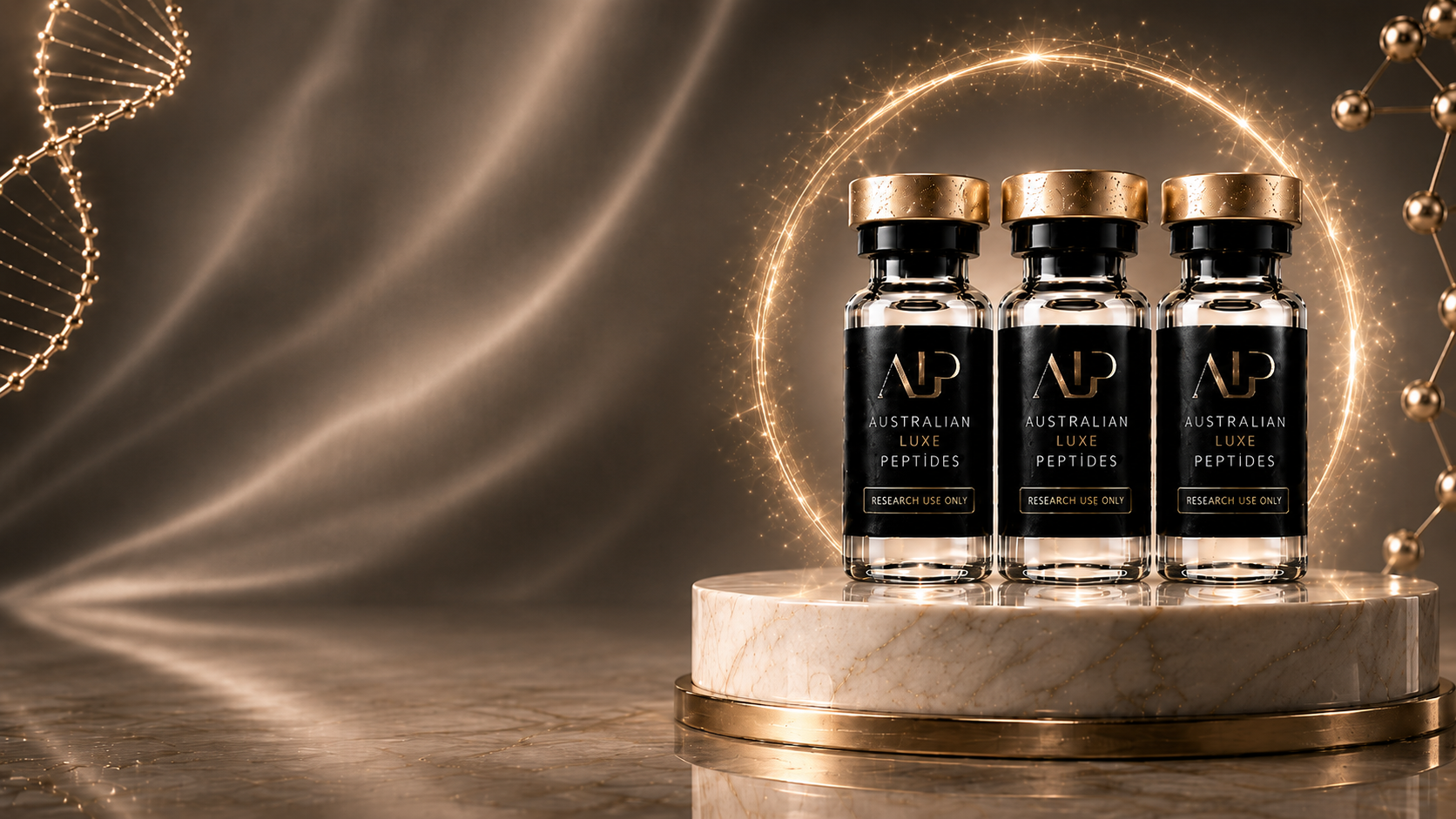Australian Luxe Peptides research vials